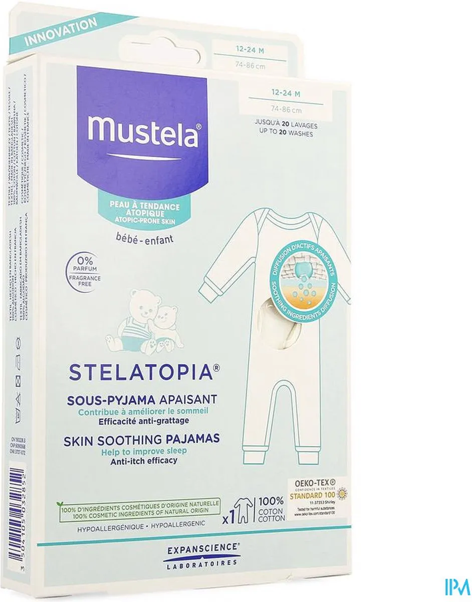 Mustela Stelatopia Skin Shooting Pajamas 100ml - 12-24 Maanden