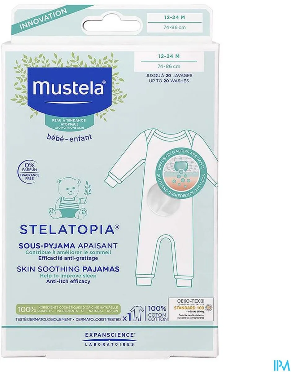 Mustela Stelatopia Skin Shooting Pajamas 100ml - 12-24 Maanden