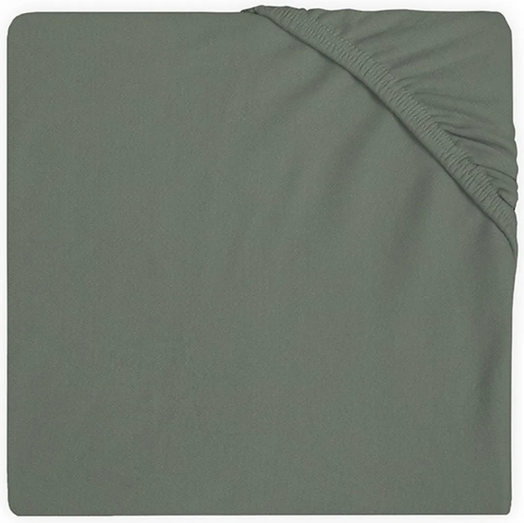 Jollein Baby Hoeslaken Wieg Jersey Ash Green - 40/50x80/90cm