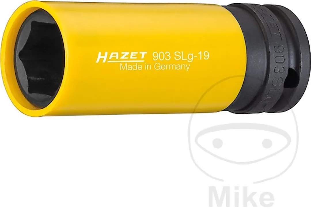 Hazet 903SLG-19 Dopsleutel 19mm - Zwart/Geel