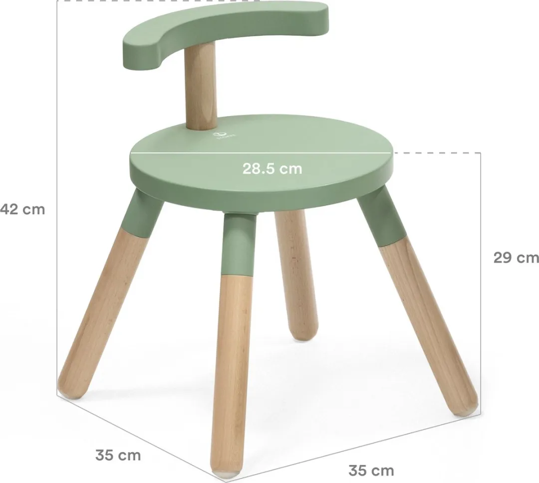 Stokke MuTable Stoel Clover Green - Verstelbaar