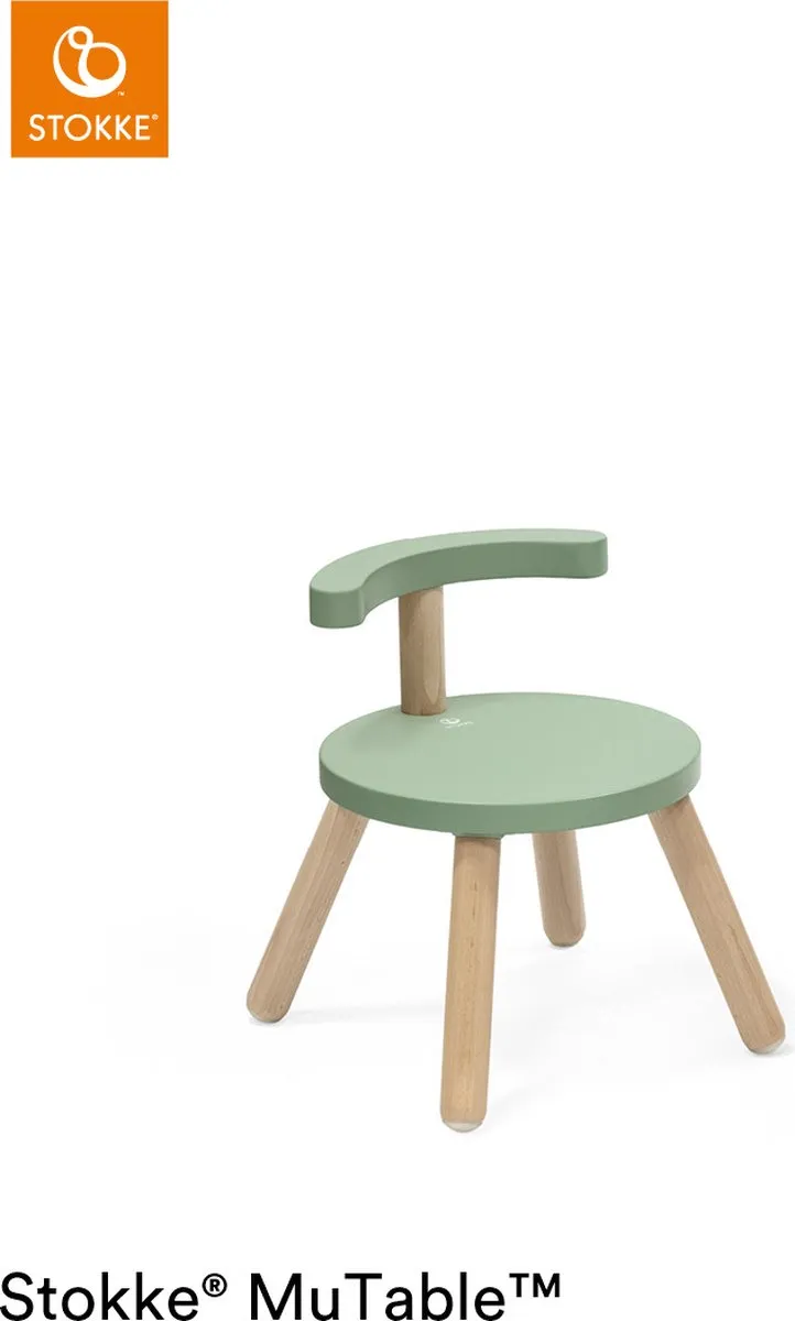 Stokke MuTable Stoel Clover Green - Verstelbaar