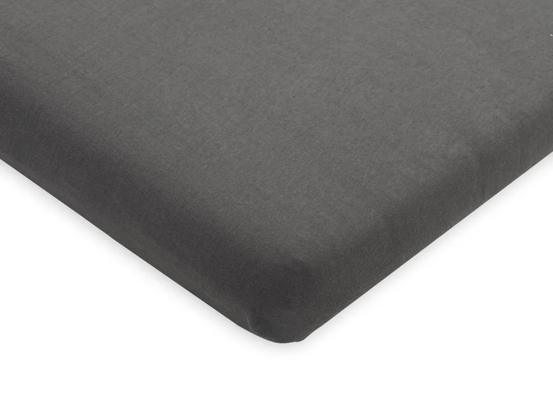 Jollein Baby Hoeslaken Boxmatras Jersey Storm Grey 75x95cm
