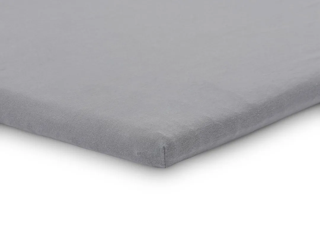Jollein Baby Hoeslaken Boxmatras Jersey Storm Grey 75x95cm