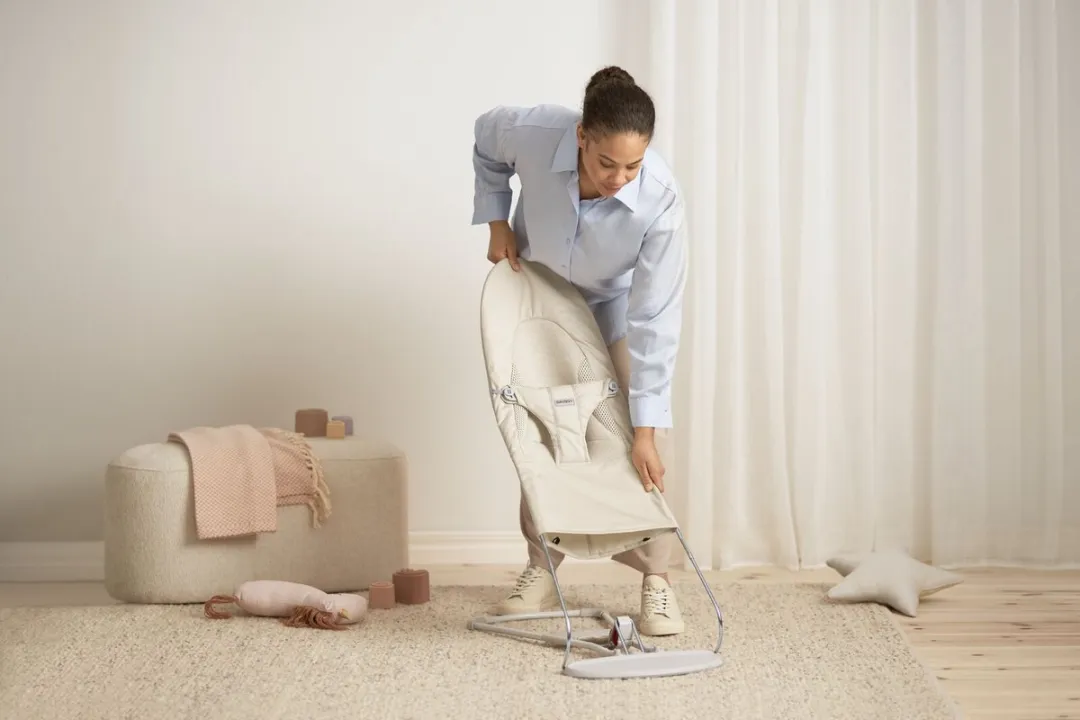 BabyBjörn Wipstoel Balance Soft - Lichtbeige