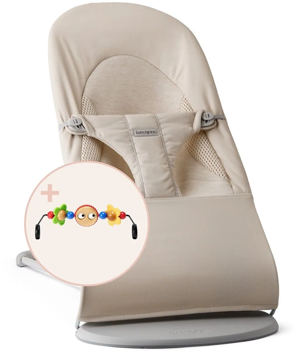 BabyBjörn Wipstoel Balance Soft - Lichtbeige