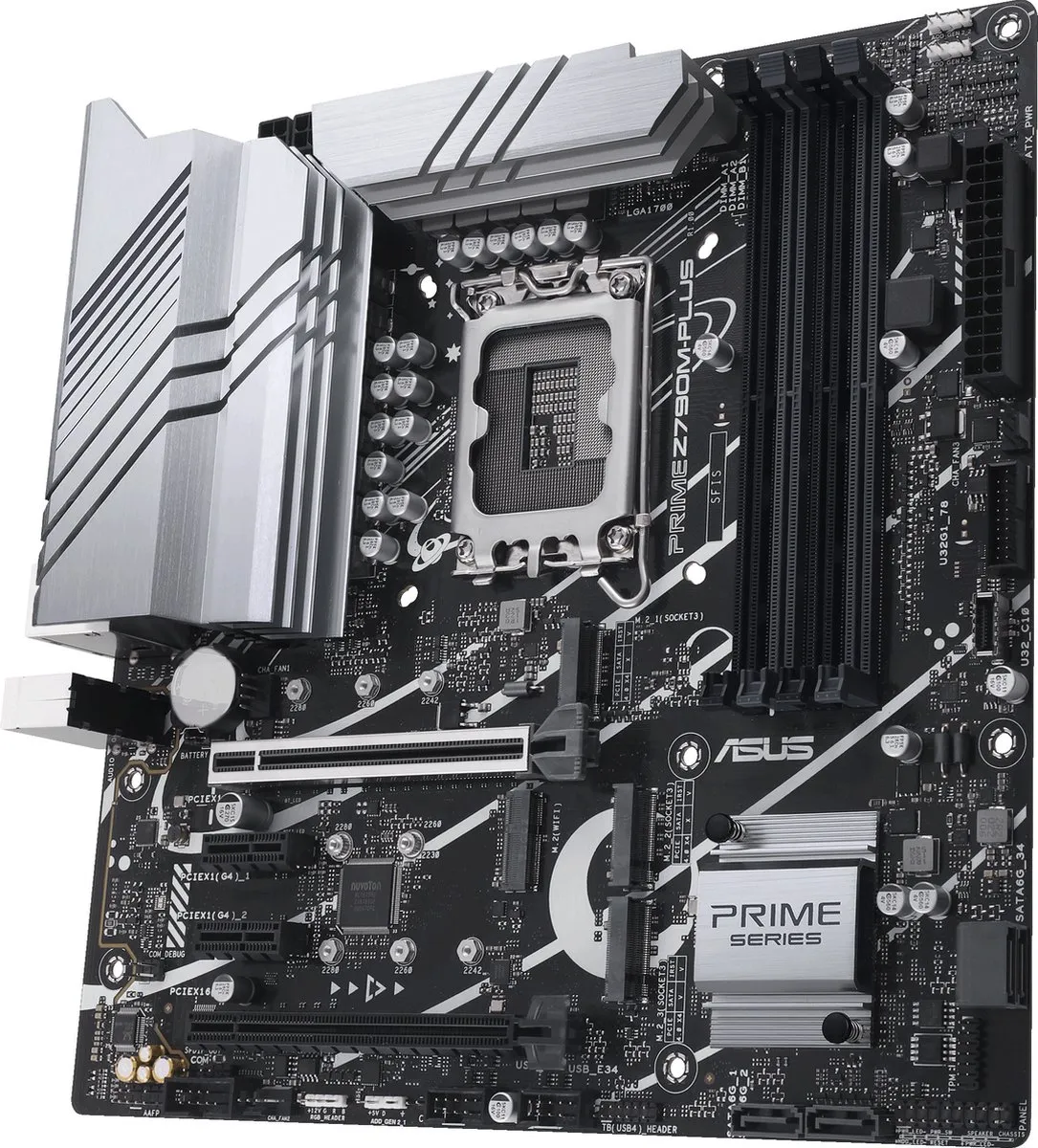 ASUS PRIME Z790M-PLUS Moederbord - Micro-ATX - Socket 1700 - afbeelding 6 van 6