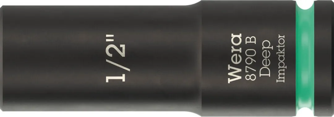 Wera Impaktor Steckschlüsseleinsatz 8790 B 3/8" 1/2" - L.63mm