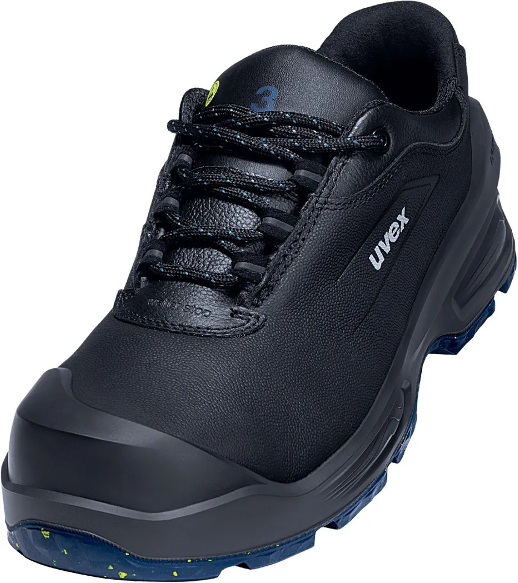 Uvex 3 MACSOLE S3 35401 - Veiligheidsschoen 46 - Zwart/Blauw