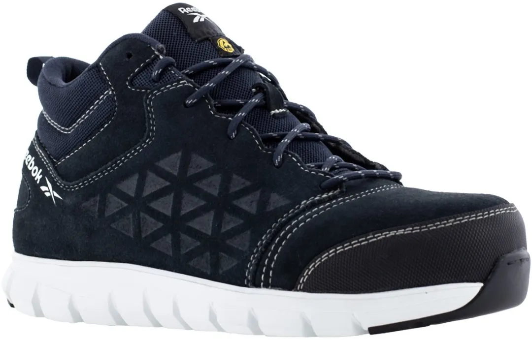 Reebok Work Excel Light S3 Hoge Werkschoen - Marine - Maat 40