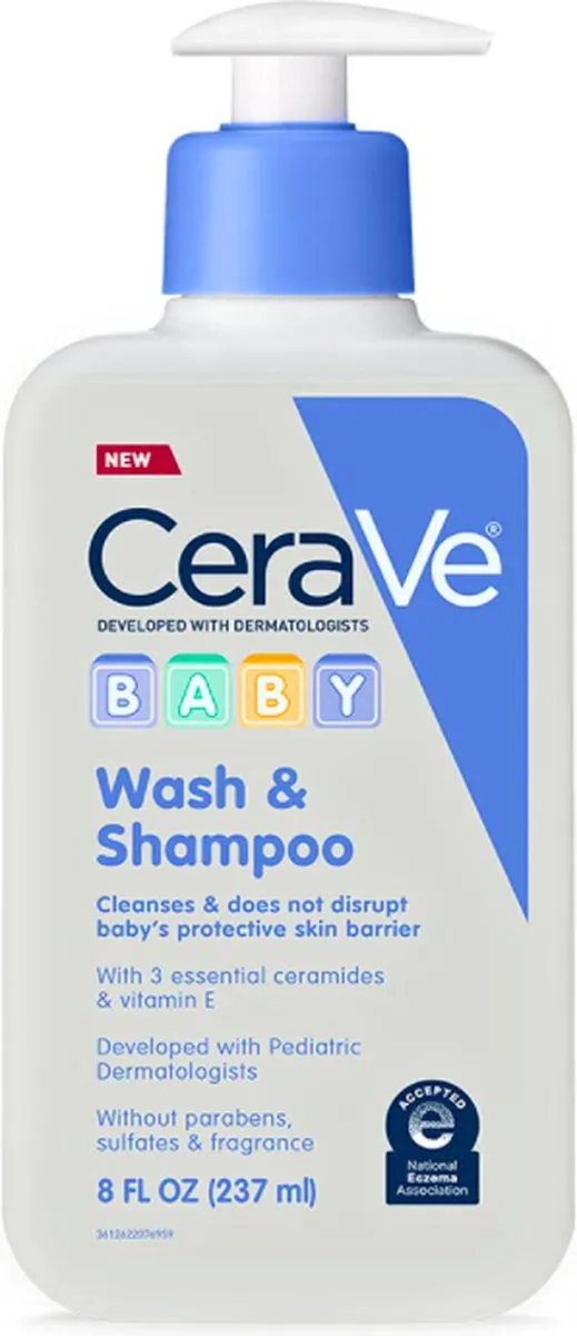 CeraVe Baby Wash & Shampoo 237ml