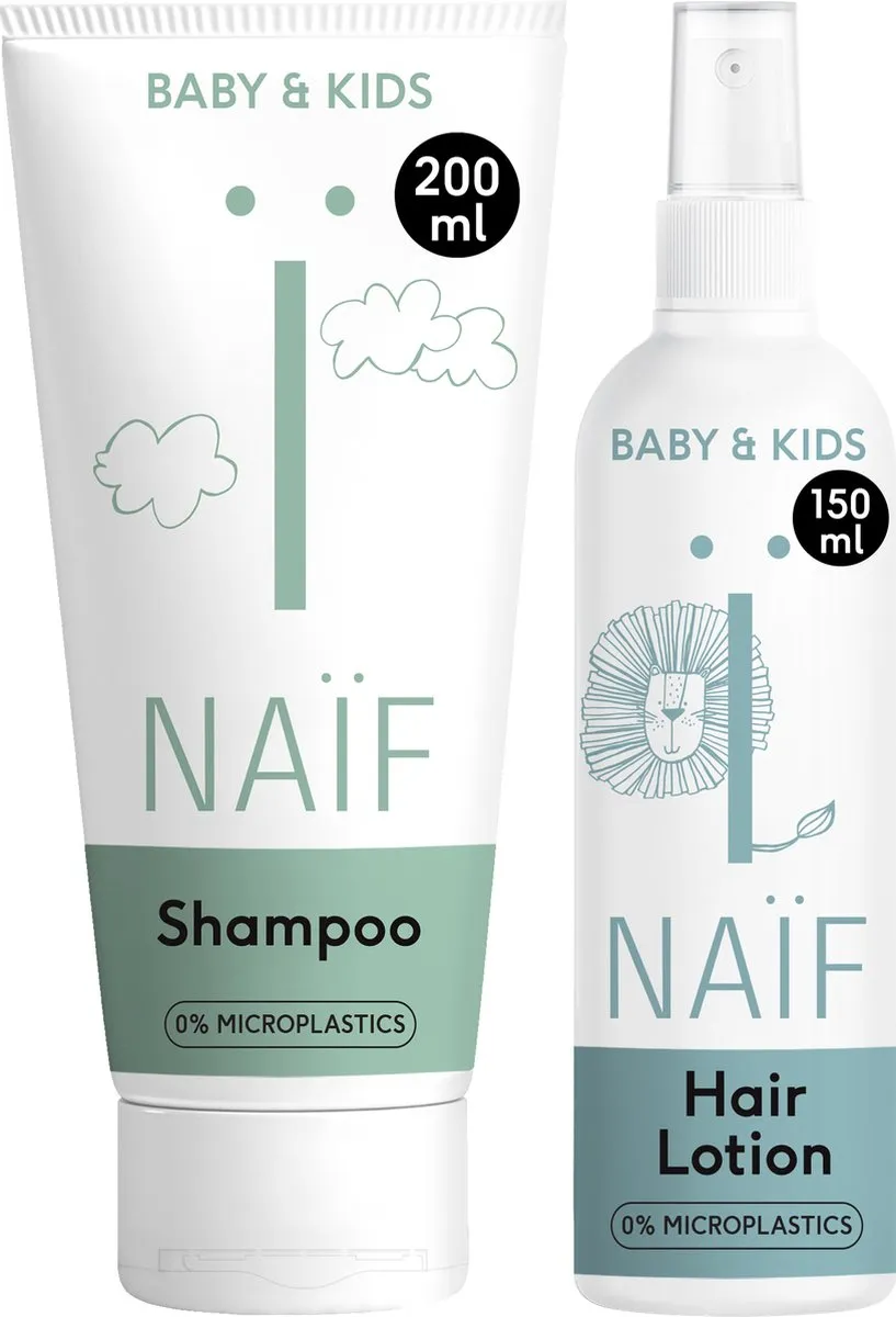 Naïf Shampoo & Haarlotion Voordeelset