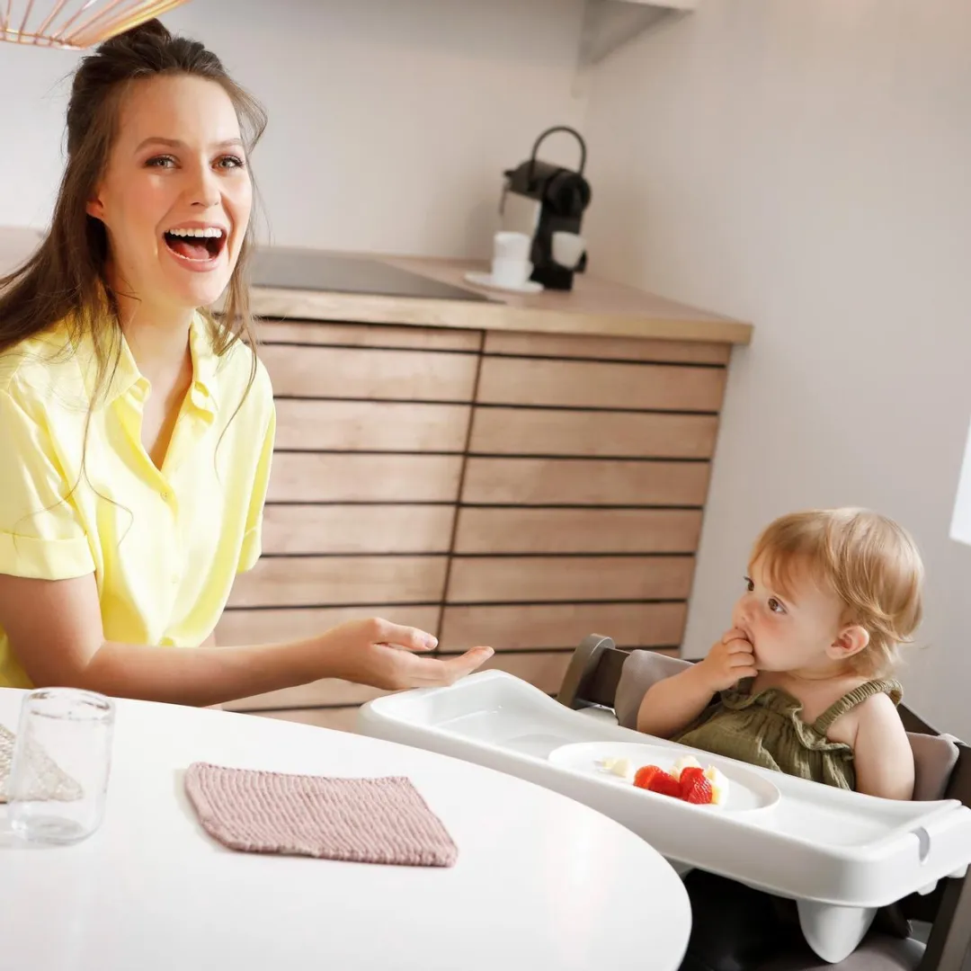 Hauck Alpha Tray - Kinderstoel Accessoire Wit