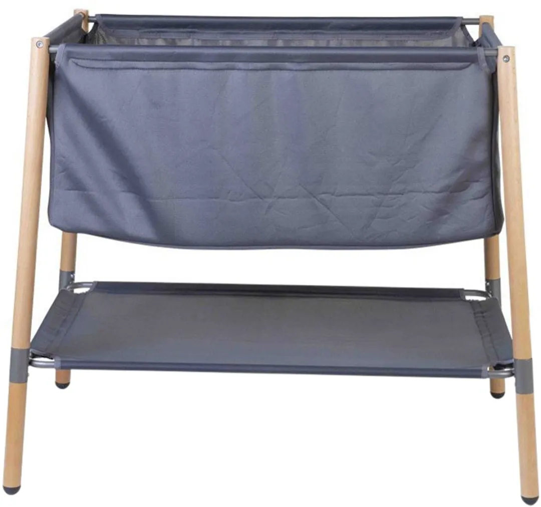 Evolux Wieg - Naturel Antraciet