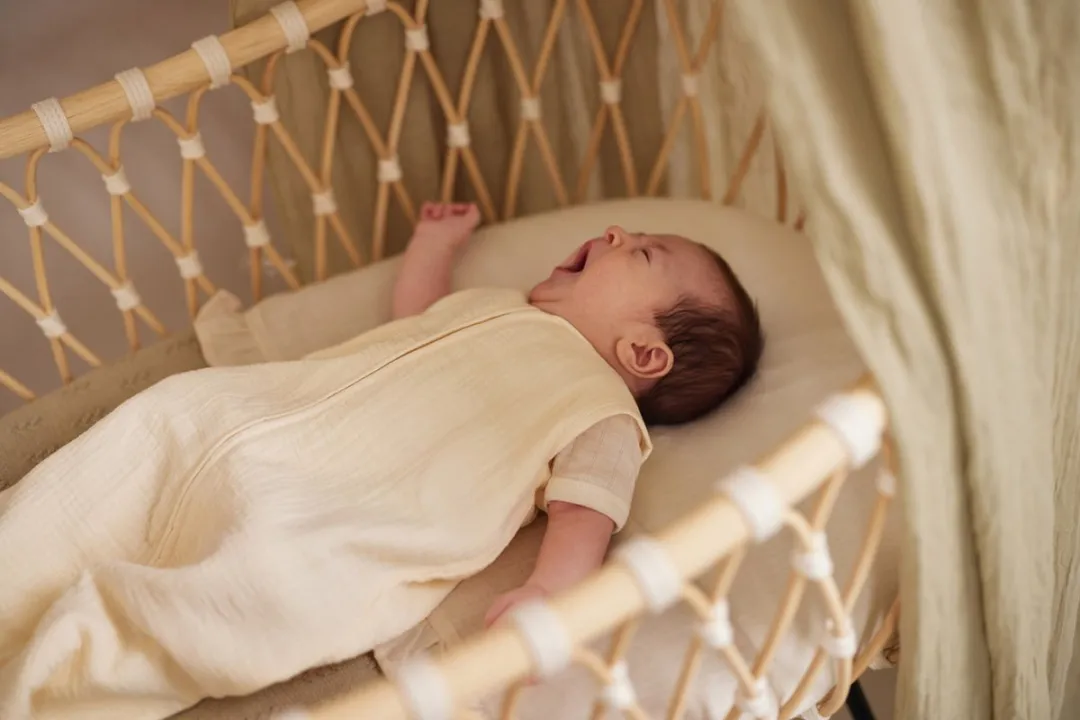 Jollein Baby Hydrofiel Slaapzak Newborn 60cm - Oatmeal