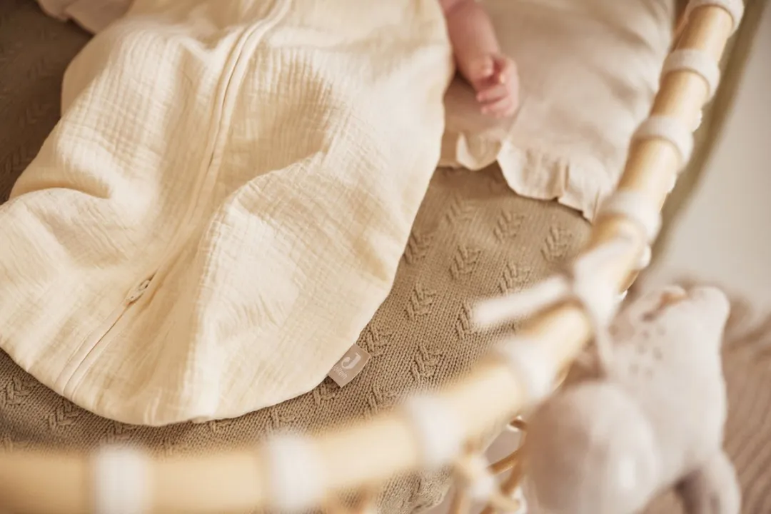 Jollein Baby Hydrofiel Slaapzak Newborn 60cm - Oatmeal