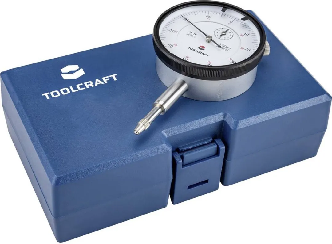 TOOLCRAFT TO-6443499 Meetklok - 0.01mm - Ø58mm