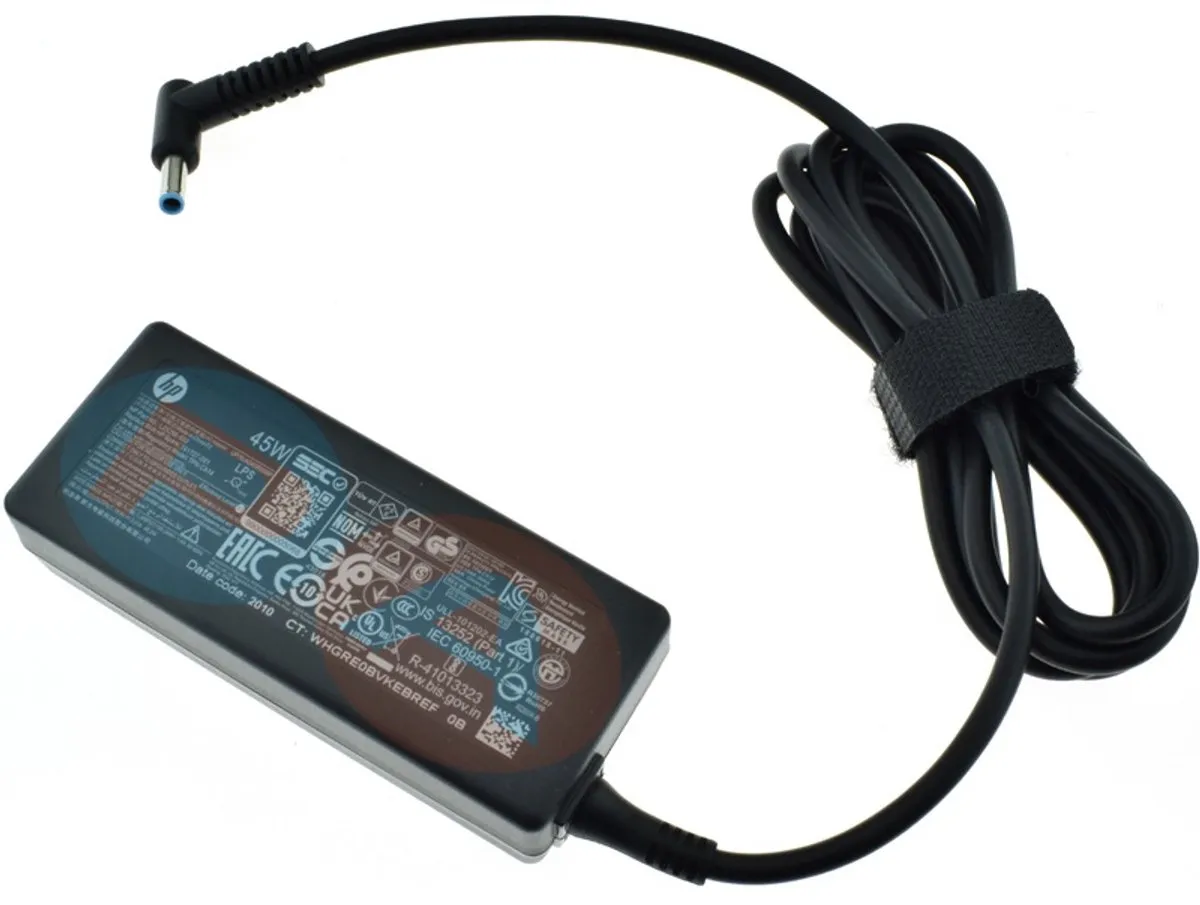 HP hp45w 45W Adapter - Zwart