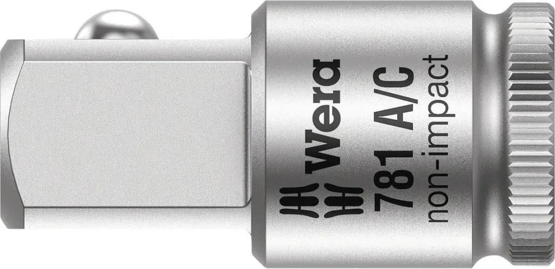 Wera 781 A/C Dopsleutel-bitinzet 1/4" - 6,3 mm - 1 Stuk