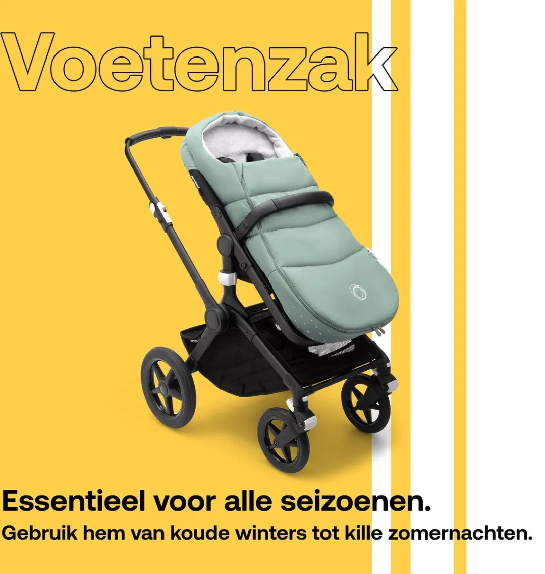 Bugaboo Voetenzak Pine Green - All-season Waterdicht - afbeelding 3 van 6