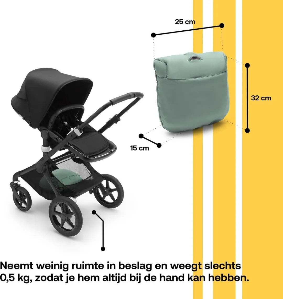 Bugaboo Voetenzak Pine Green - All-season Waterdicht - afbeelding 4 van 6