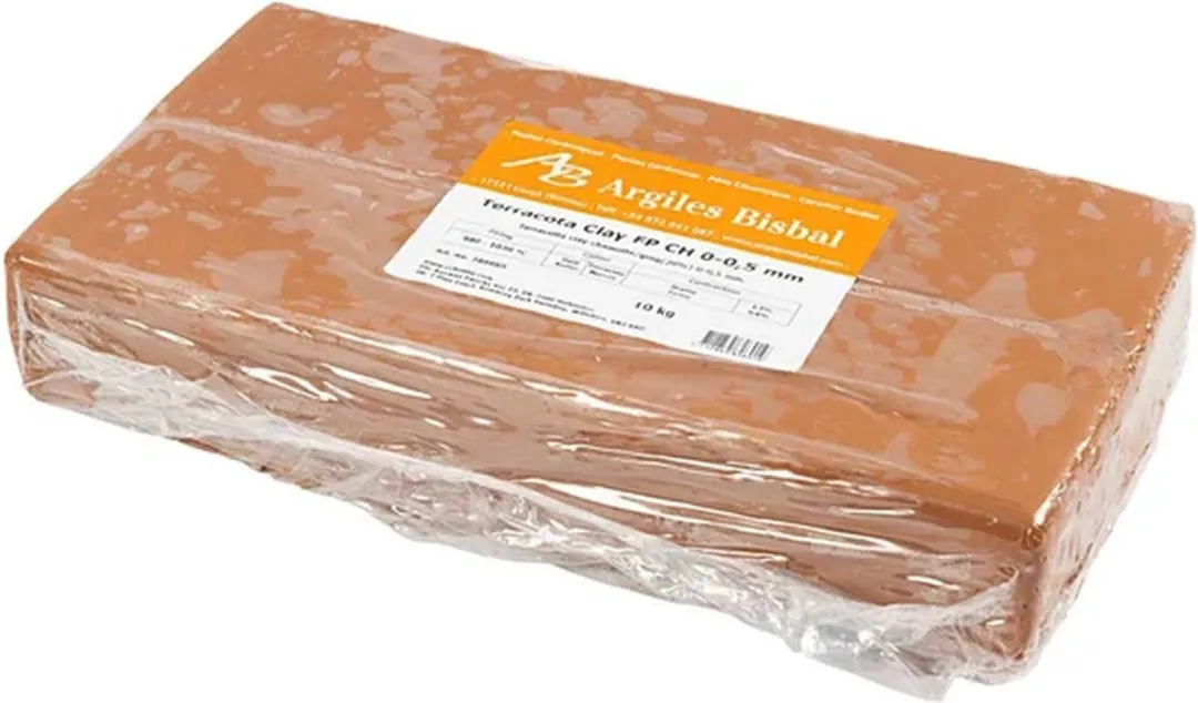 Creativ Company Boetseerklei Rood met Chamotte 10kg