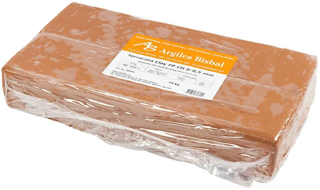 Creativ Company Boetseerklei Rood met Chamotte 10kg