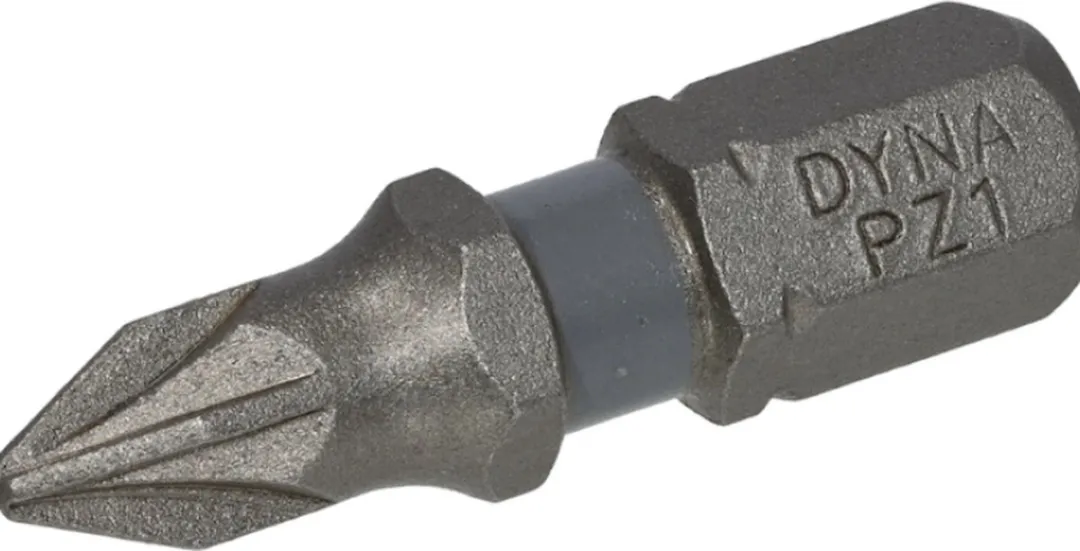Dynaplus Pozidrive1 Schroefbit 25mm - 10 Stuks