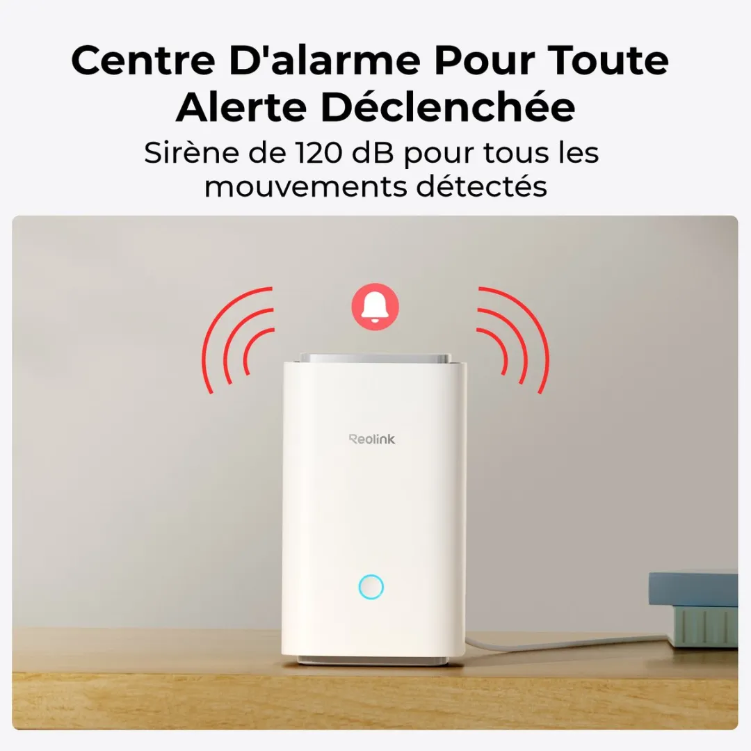 Reolink Video Doorbell + Home Hub 2K - Zwart/Wit