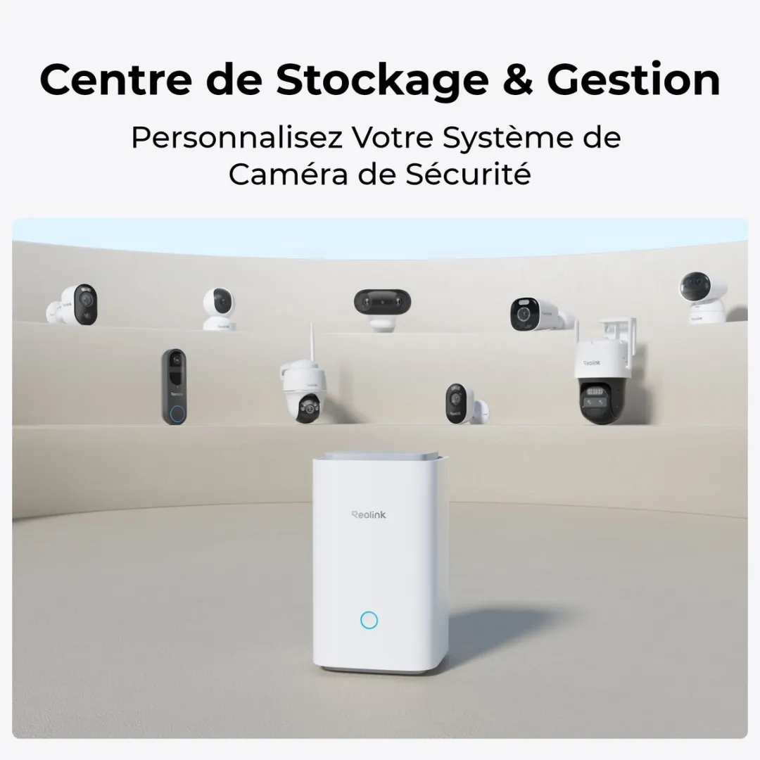 Reolink Video Doorbell + Home Hub 2K - Zwart/Wit