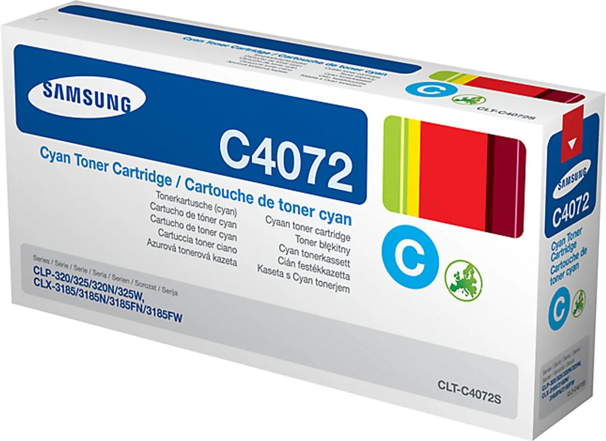 Samsung CLT-C4072S Tonercartridge - Cyaan 1000 Pagina's