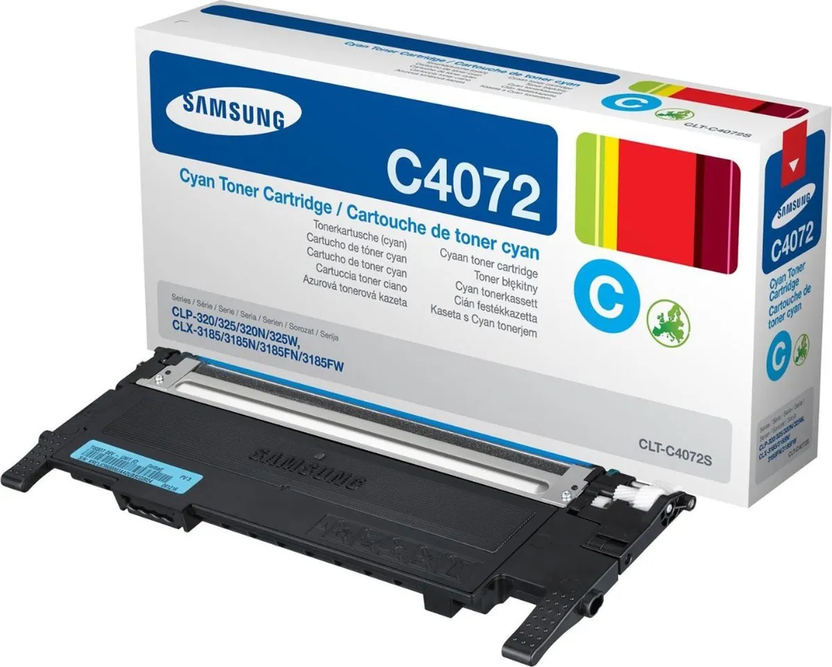Samsung CLT-C4072S Tonercartridge - Cyaan 1000 Pagina's