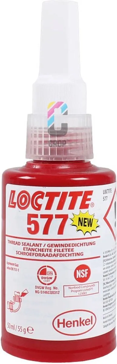 Loctite 577 Schroefdraadafdichting 50ml
