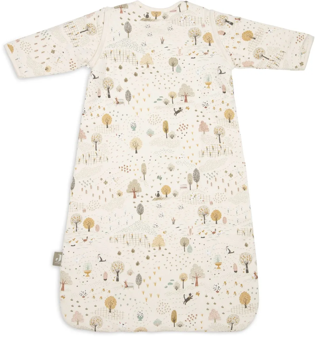 Jollein Slaapzak Baby 110cm Tiny Park - Afritsbare mouw