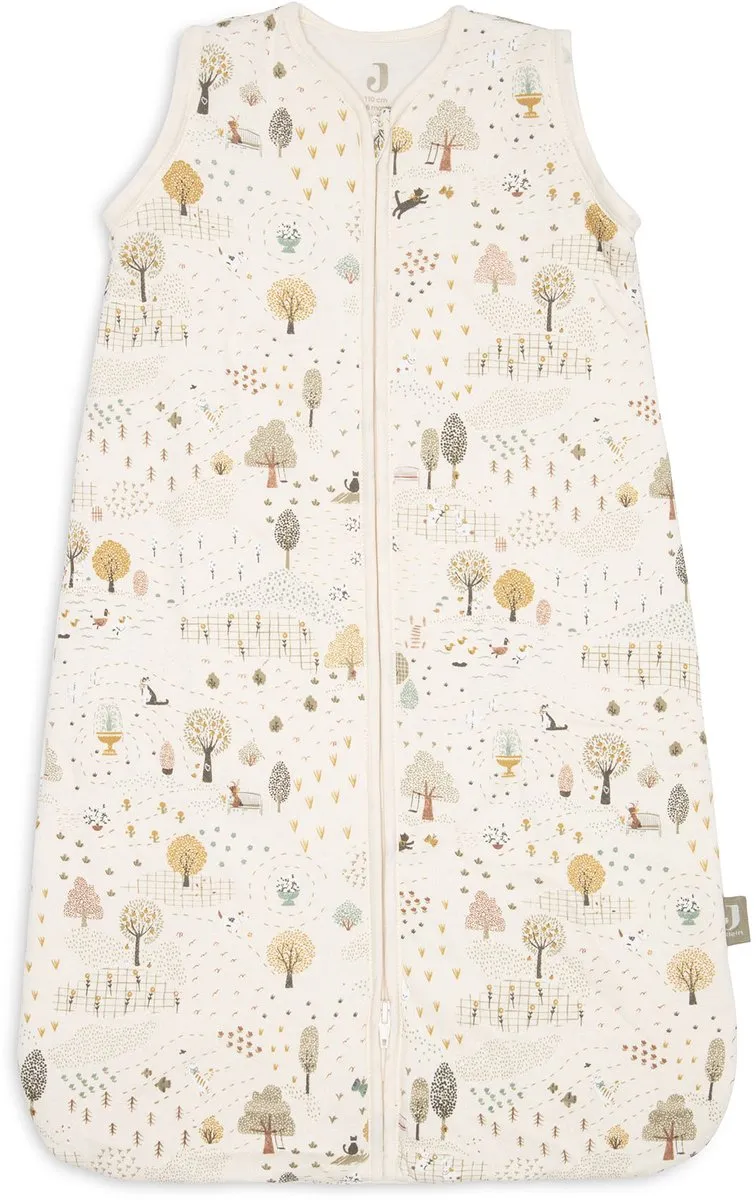 Jollein Slaapzak Baby 110cm Tiny Park - Afritsbare mouw