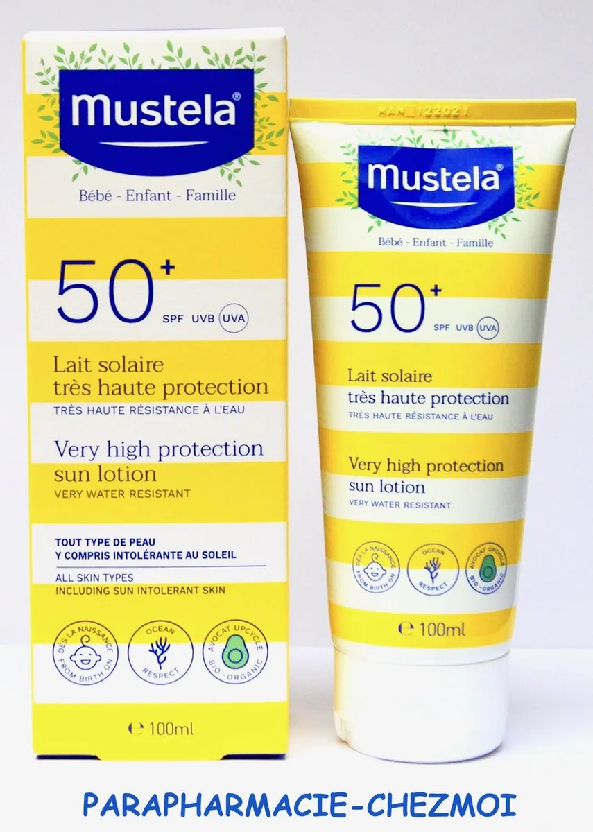 Mustela Zonnemelk SPF 50+ 100ml