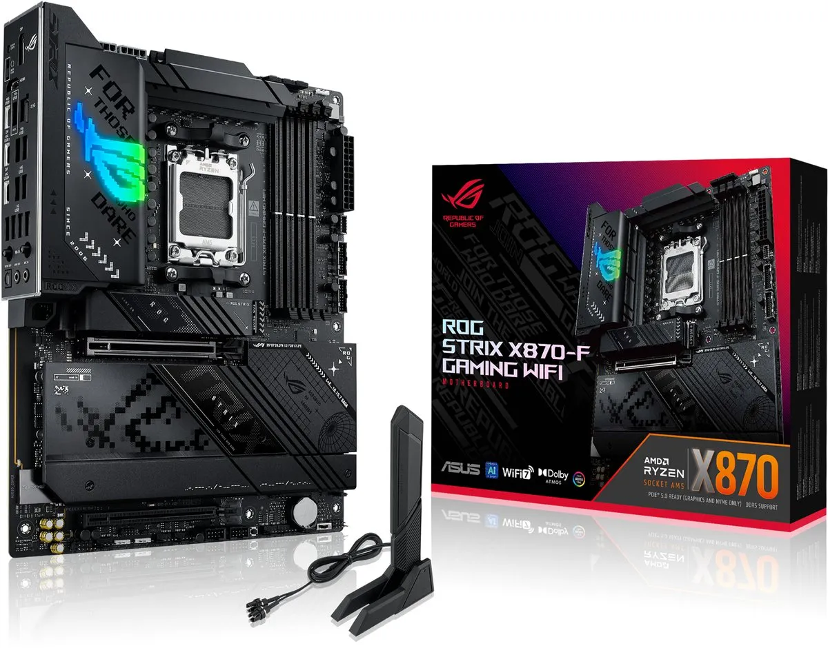 ASUS ROG Strix X870-F GAMING WIFI Moederbord - AM5 - ATX