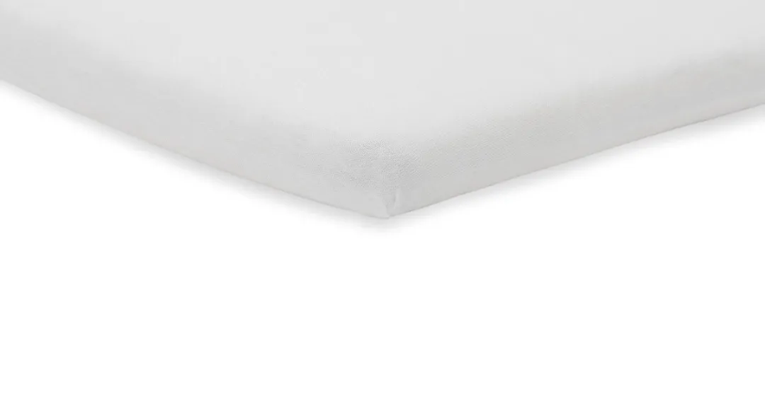 Jollein Baby Hoeslaken Boxmatras Jersey 75x95cm - 2 Stuks - Wit