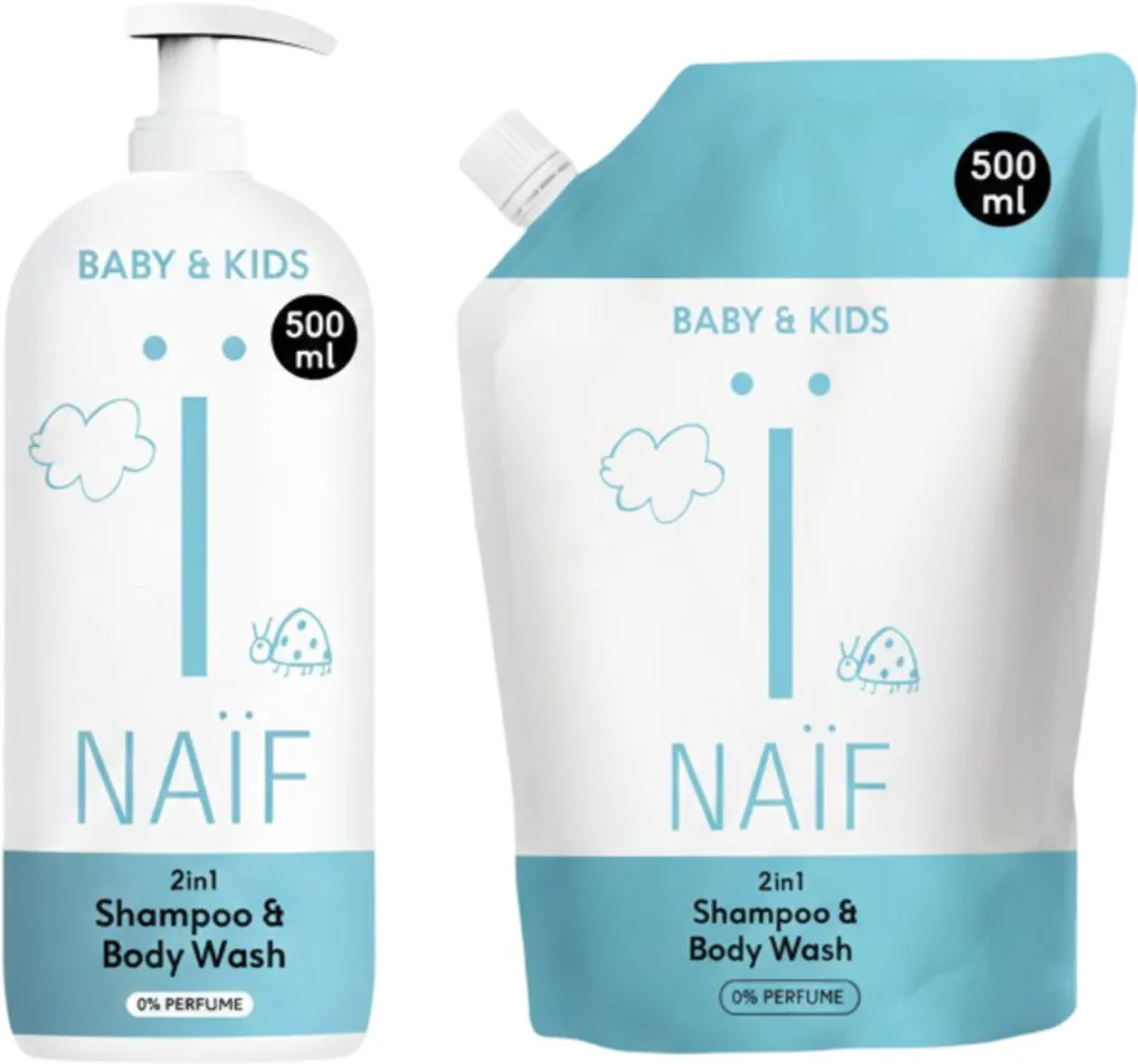 Naïf 2-in-1 Shampoo & Body Wash