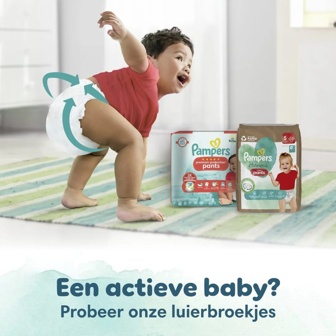 Pampers Harmonie Maat 3 Luierdoos - 224 Stuks