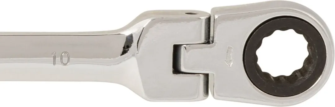 Silverline Steek-/ringratelsleutel 10mm Flexibel