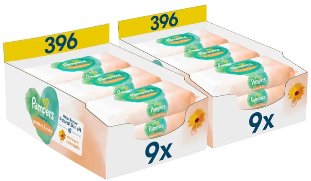 Pampers Harmonie Protect & Care Calendula Billendoekjes - 792 Stuks