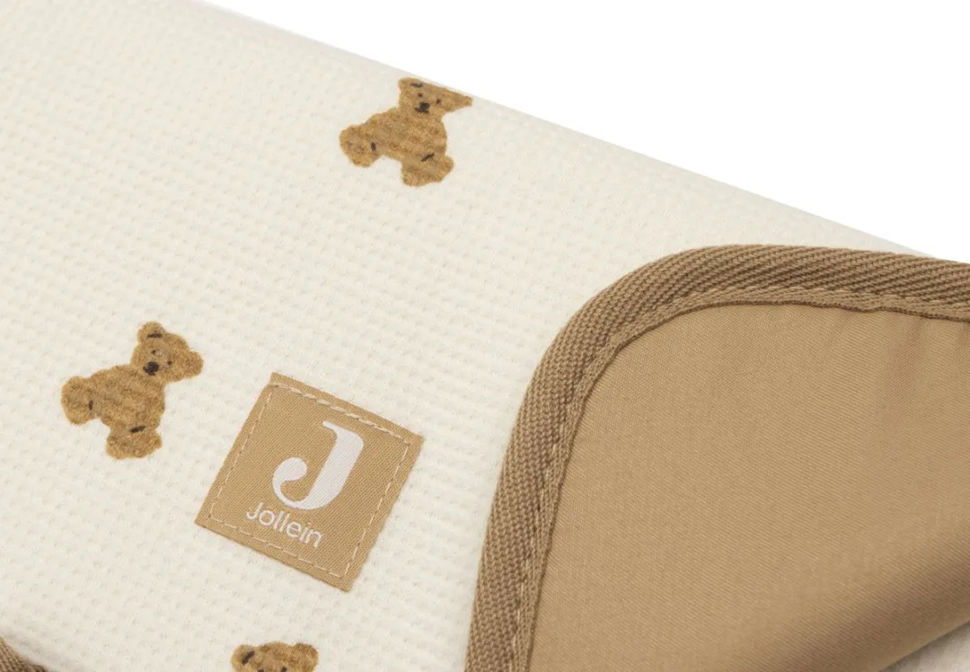 Jollein Verschoonmatjes Mini Teddy Bear / Little Waffle