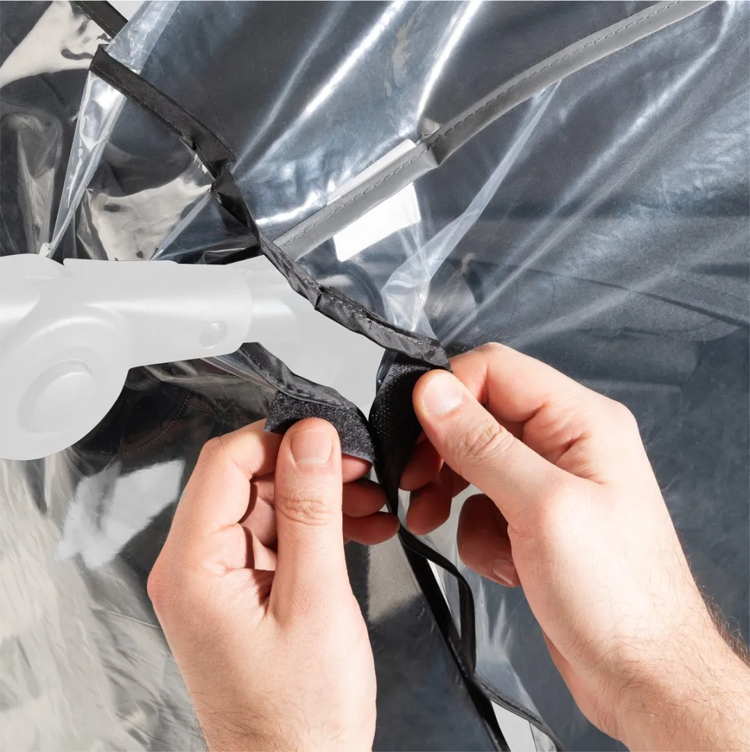 Hauck Raincover Regenhoes voor Buggy - Transparant