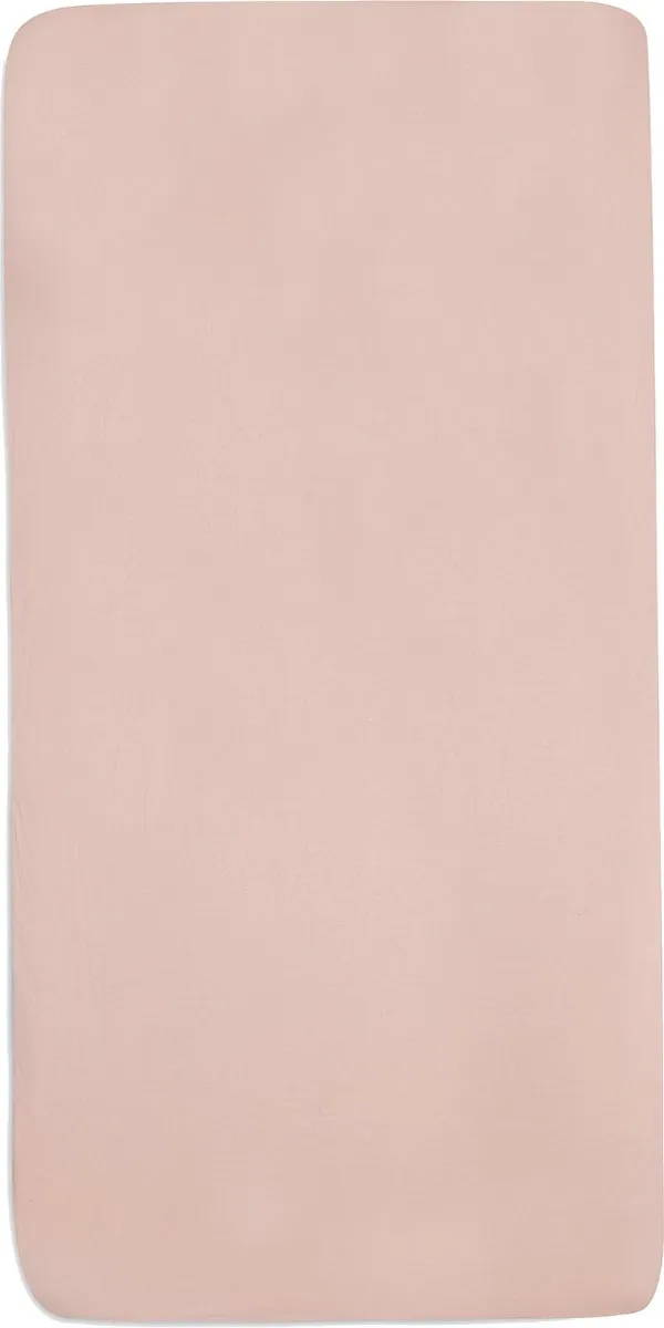 Jollein Hoeslaken Jersey 70x140/75x150cm - Pale Pink