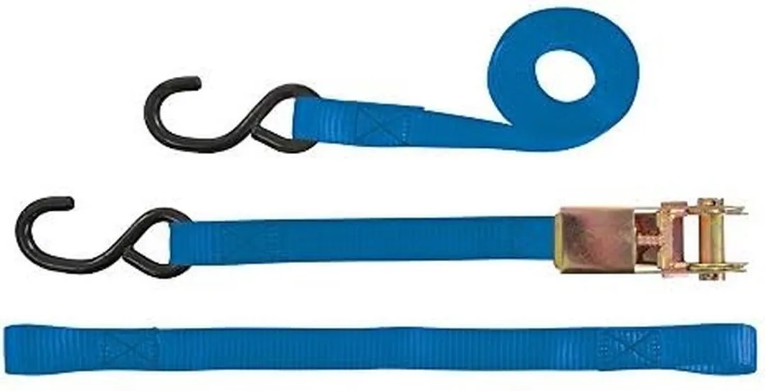 Silverline Motorfiets Spanbanden Set 700kg - 4-delig - Polyester - afbeelding 6 van 6