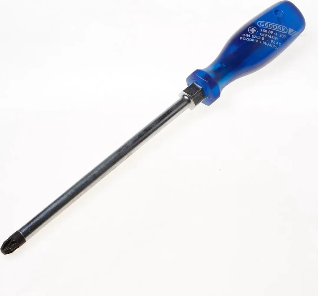 Gedore Zeskantschroevendraaier PZ/PH Blauw 1604899