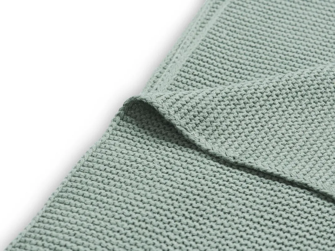 Jollein Wiegdeken Basic Knit 75x100cm - Forest Green