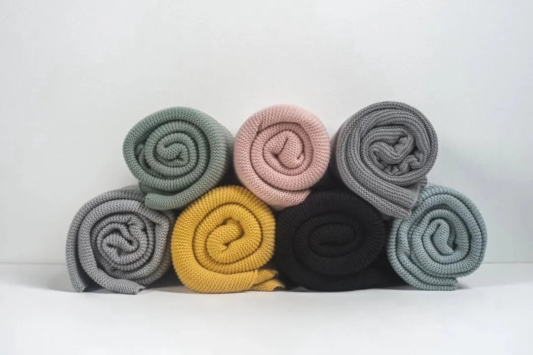 Jollein Wiegdeken Basic Knit 75x100cm - Forest Green