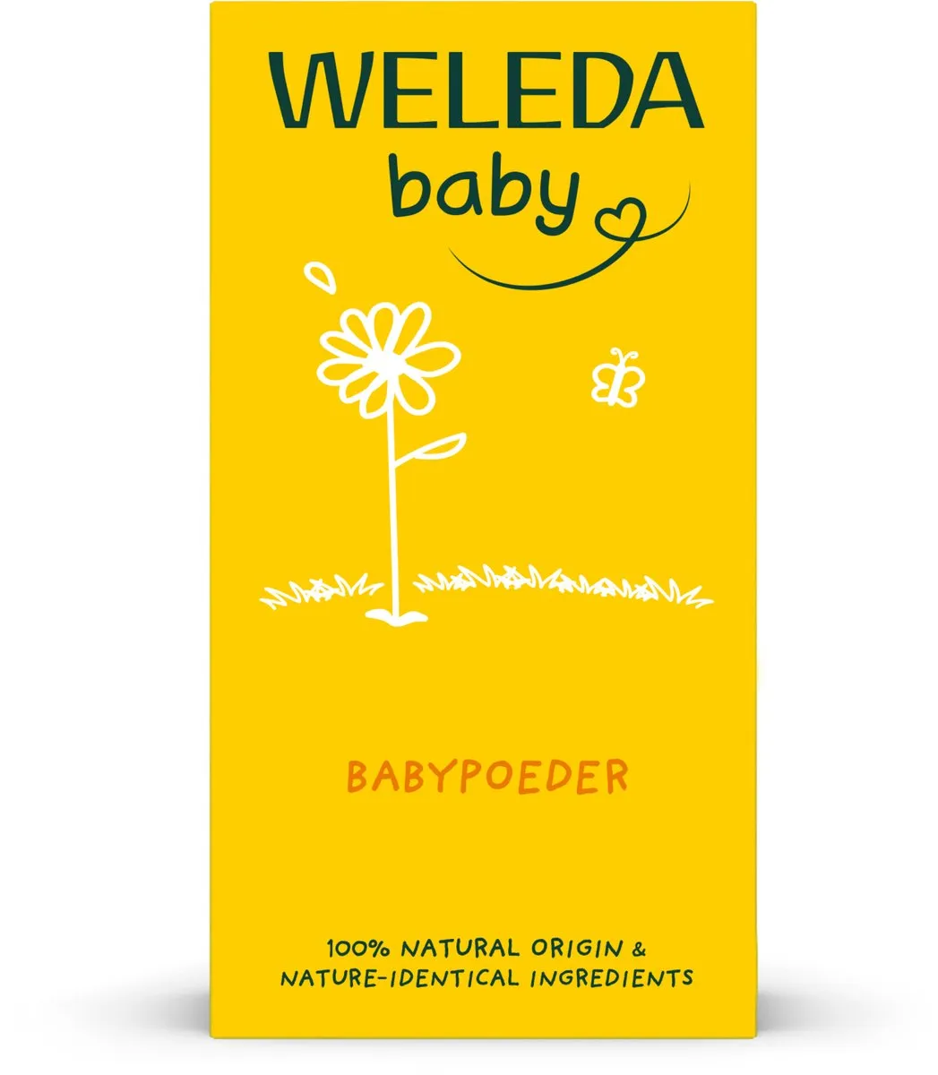 Weleda Babypoeder Calendula Arnica Echinacea 20g
